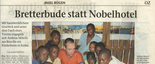 20. Juli 2007 â€“ OZ Insel RÃ¼gen â€“ Bretterbude statt Nobelhotel